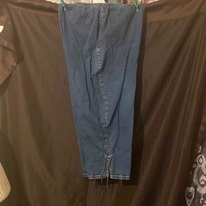 Big and sexy blue jeans